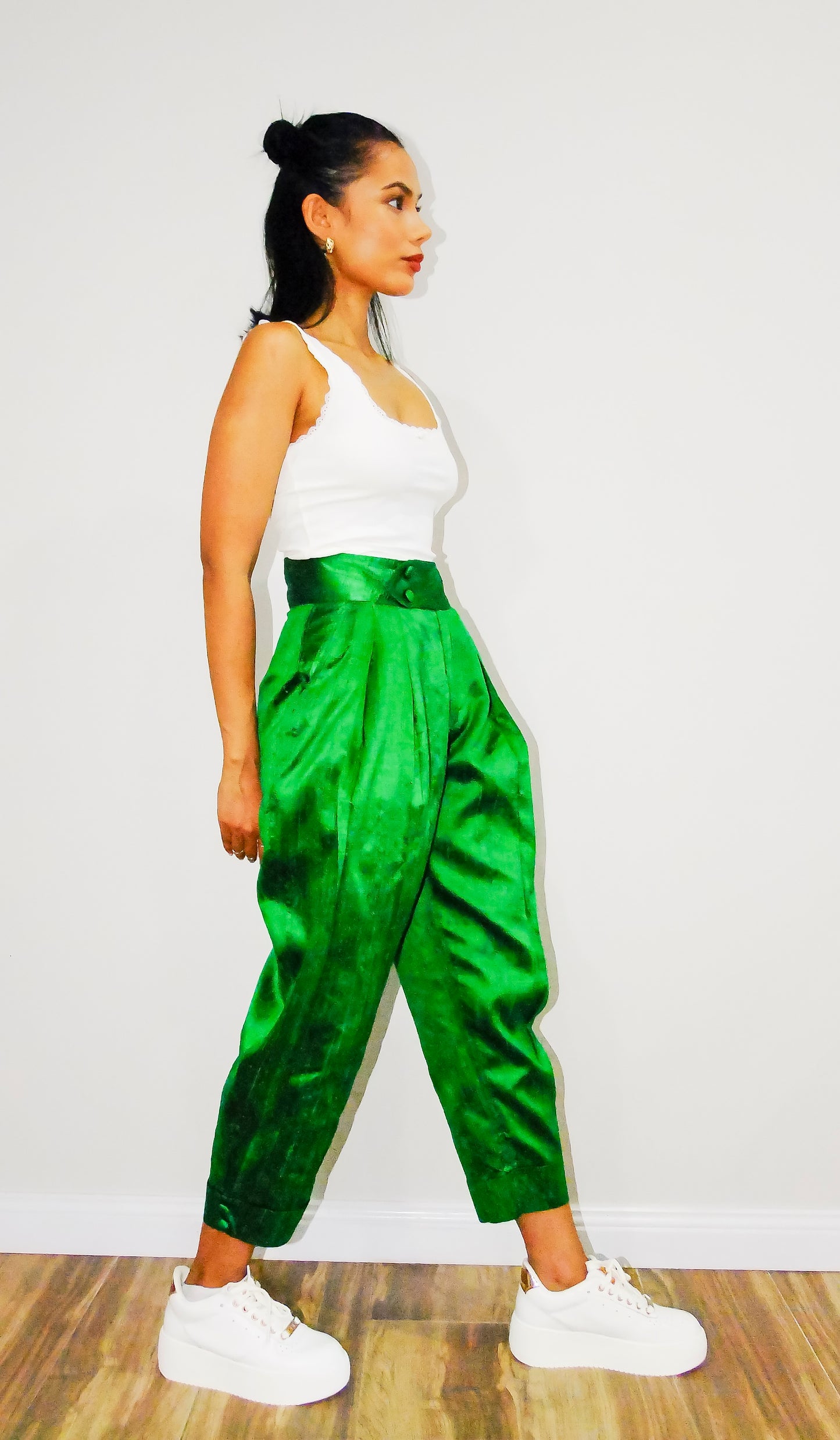 Skylar pleated trousers