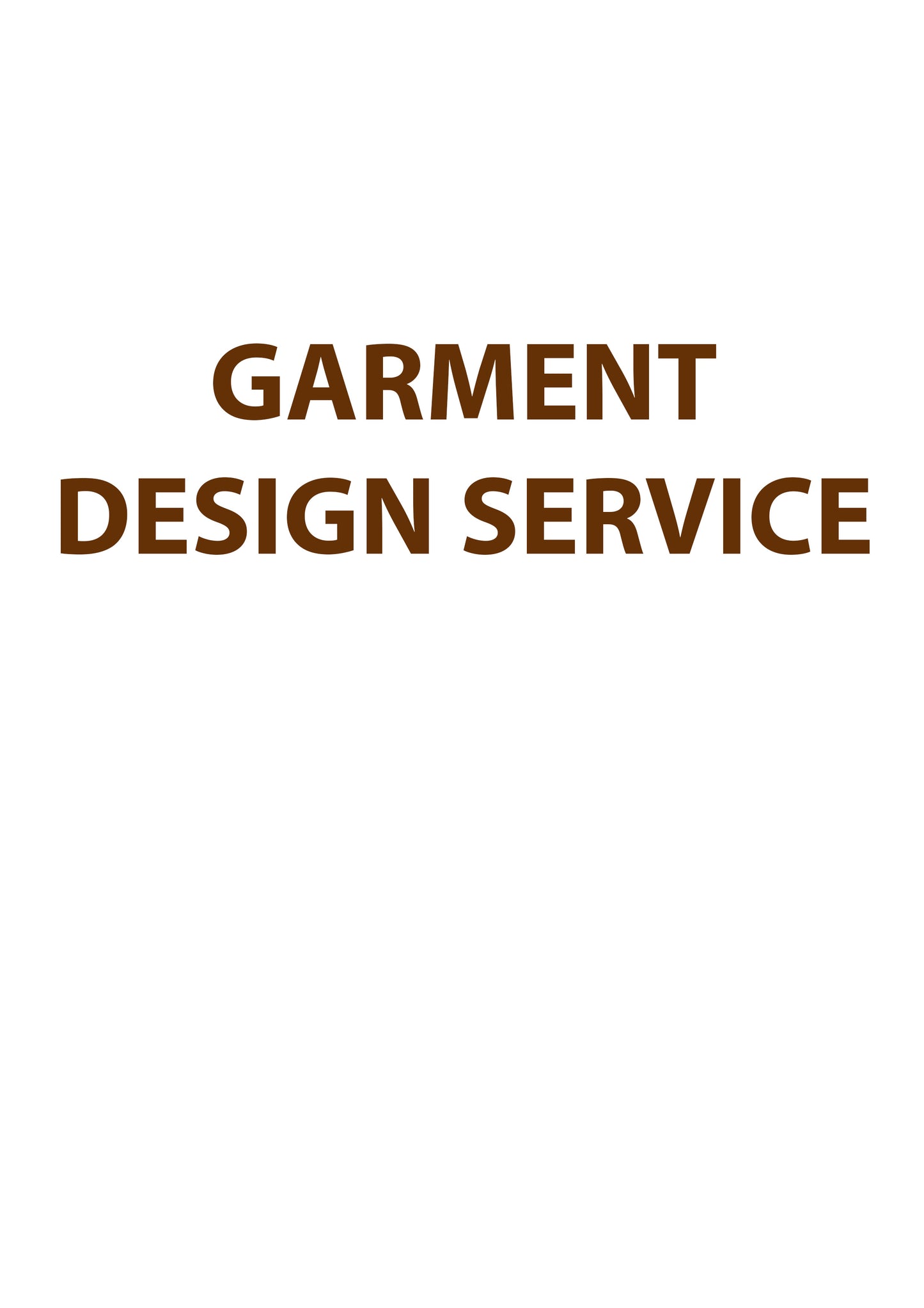 Garment Design Service