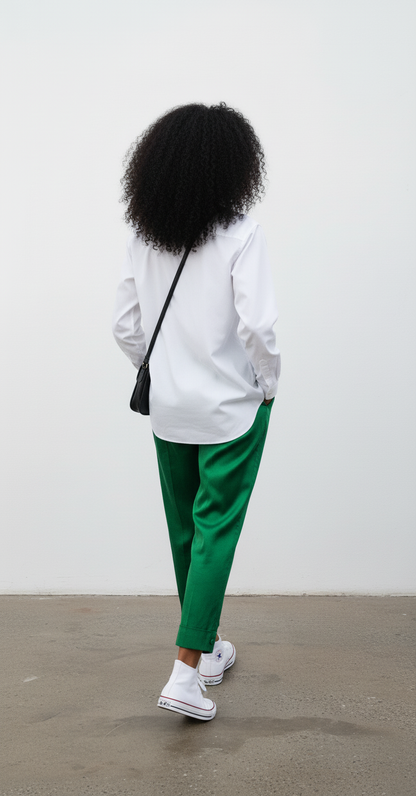 Skylar pleated trousers