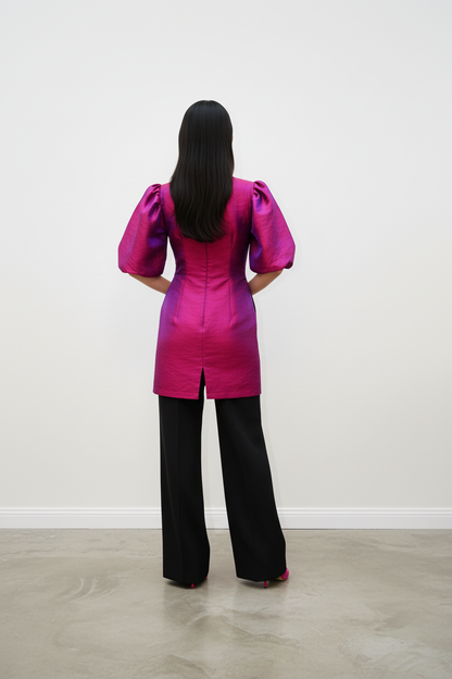 Azalea puff sleeve dress