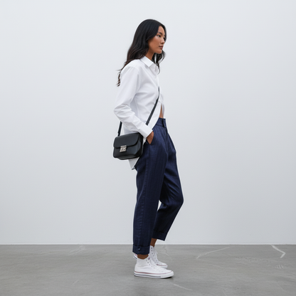 Skylar pleated trousers