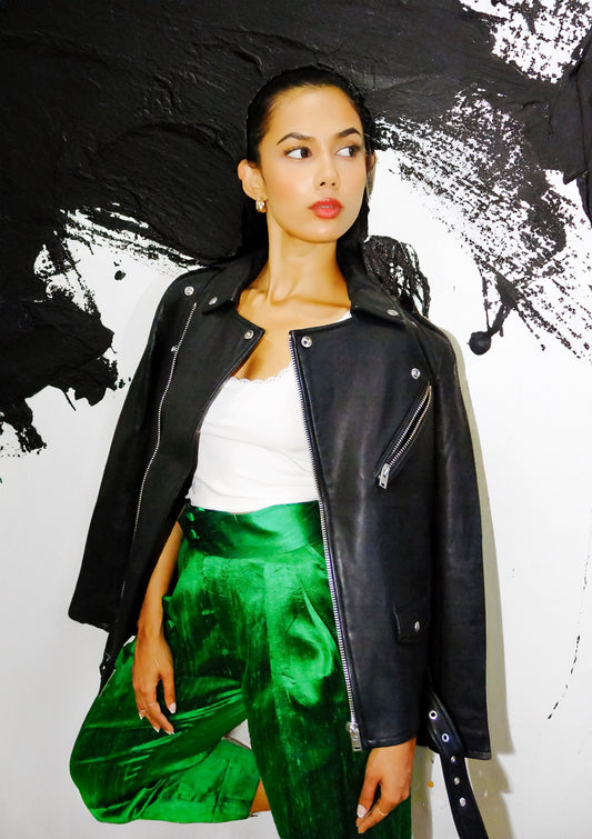 Skylar pleated trousers