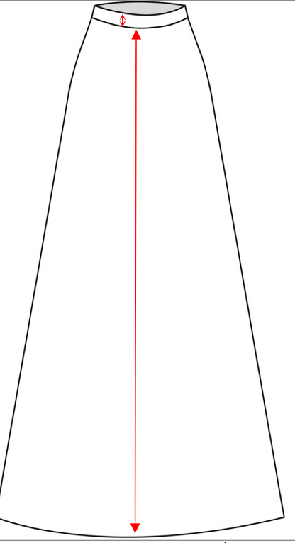 Liliana lace maxi skirt