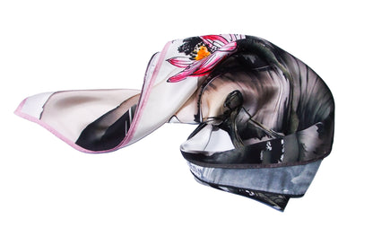 Lotus Silk Scarf