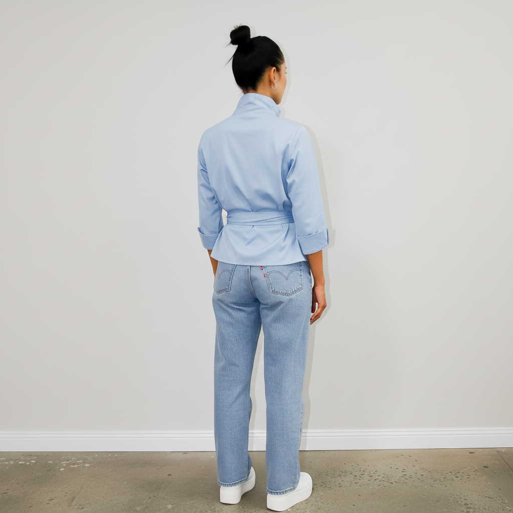 Willow belted button shirt